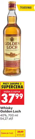 Biedronka Whisky Golden Loch 40% oferta