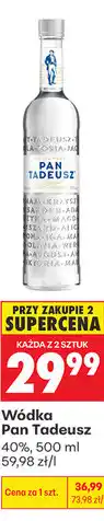 Biedronka Wódka Pan Tadeusz 40% oferta
