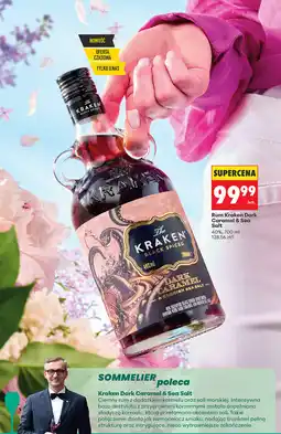 Biedronka Rum Kraken Dark Caramel & Sea Salt oferta