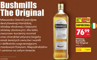 Biedronka Whiskey Bushmills The Original oferta