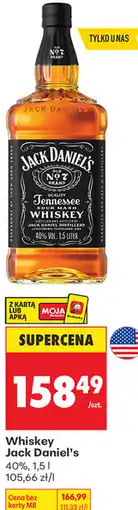 Biedronka Whiskey Jack Daniel's oferta