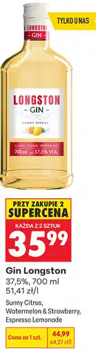 Biedronka Gin Longston oferta