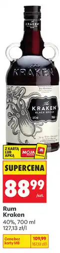 Biedronka Rum Kraken oferta