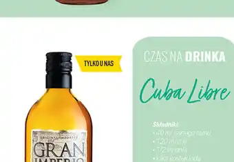 Biedronka Rum Hacienda Caribe White / Dark / Rum & Spices oferta
