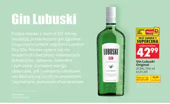 Biedronka Gin Lubuski Original oferta