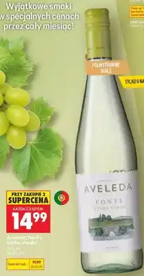 Biedronka Wino Aveleda Fonte Vinho Verde oferta