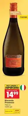 Wino Biscardo Prosecco półwytrawne białe