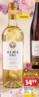Biedronka Wino Alma Sol White półsłodkie oferta