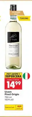 Biedronka Wino Uvam Pinot Grigio oferta