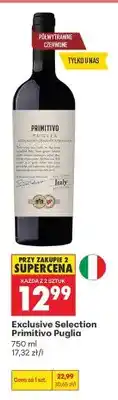 Biedronka Wino Exclusive Selection Primitivo Puglia Włochy oferta