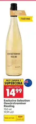 Biedronka Wino Exclusive Selection Gewürztraminer Riesling Australia oferta