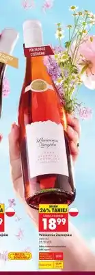 Biedronka Wino Winiarnia Zamojska lekka czerwona porzeczka oferta
