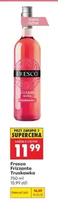 Biedronka Wino Fresco Frizzante Truskawka słodkie różowe oferta