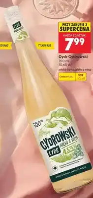 Biedronka Cydr Cydrowski polskie jabłko oferta