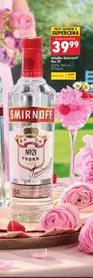 Biedronka Wódka Smirnoff No. 21 37,5% oferta
