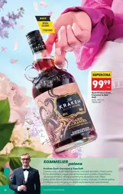 Biedronka Rum Kraken Dark Caramel & Sea Salt 40% oferta