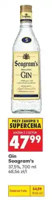 Biedronka Gin Seagram's 37,5% oferta
