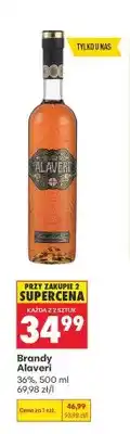 Biedronka Brandy Alaveri 36% oferta