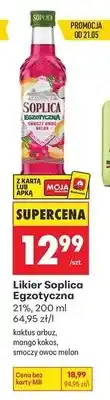 Biedronka Likier Soplica Egzotyczna kaktus arbuz 21% oferta