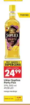 Biedronka Likier Soplica Party Fizz mango marakuja 21% oferta