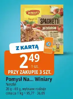 E.Leclerc Winiary Pomysł na. oferta
