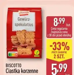 ALDI Biscotto Ciastka korzenne oferta