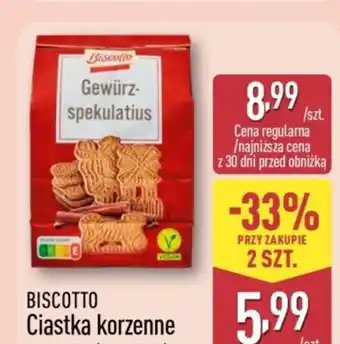 ALDI Biscotto Ciastka korzenne oferta