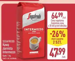 ALDI Segafredo Kawa ziarnista Intermezzo oferta