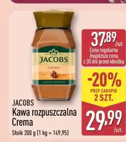 ALDI Jacobs Kawa rozpuszczalna Crema oferta