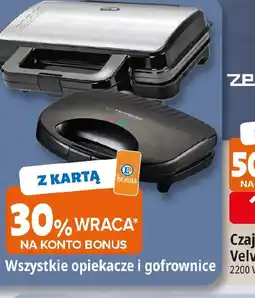E.Leclerc Zelmer Opiekacze i gofrownice oferta