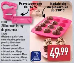 ALDI Coox Silikonowe formy do pieczenia oferta