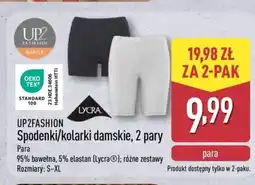 ALDI Up2fashion Spodenki kolarki damskie oferta