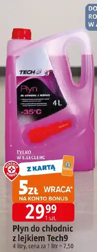 E.Leclerc Tech9 Płyn do chłodnic z lejkiem oferta