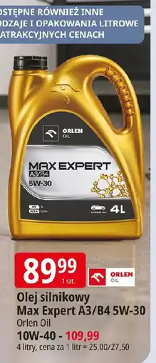 E.Leclerc Orlen Oil Olej silnikowy Max Expert oferta