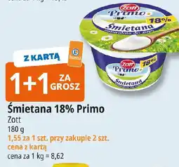 E.Leclerc Zott Śmietana 18% Primo oferta