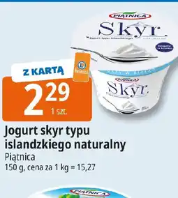 E.Leclerc Piątnica Jogurt skyr typu islandzkiego naturalny oferta