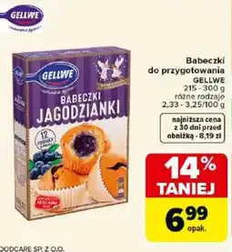 Carrefour Market Gellwe Babeczki do przygotowania oferta