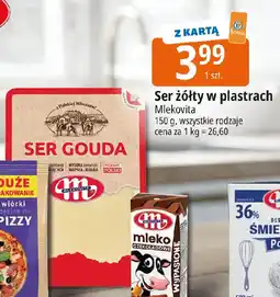 E.Leclerc Mlekovita Ser żółty w plastrach oferta