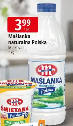 E.Leclerc Mlekovita Maślanka naturalna Polska oferta