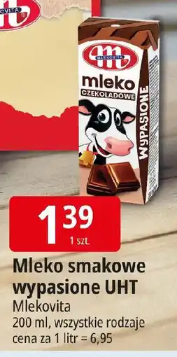 E.Leclerc Mlekovita Mleko smakowe wypasione UHT oferta