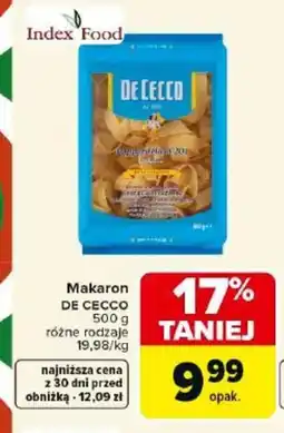 Carrefour Market De Cecco Makaron oferta
