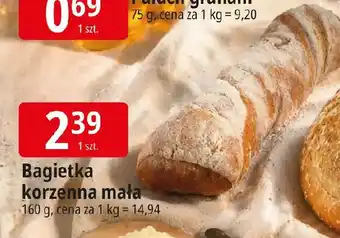 E.Leclerc Bagietka korzenna mała oferta