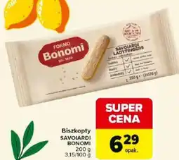 Carrefour Market Forno Bonomi Biszkopty Savoiardi oferta