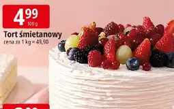 E.Leclerc Tort śmietanowy oferta