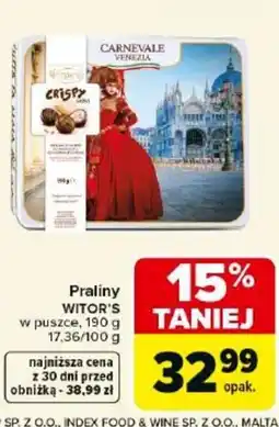 Carrefour Market Witor's Praliny oferta