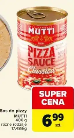 Carrefour Market Mutti Sos do pizzy oferta