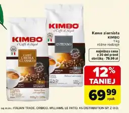 Carrefour Market Kimbo Kawa ziarnista oferta