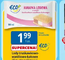 E.Leclerc ECO+ Kanapka lodowa oferta