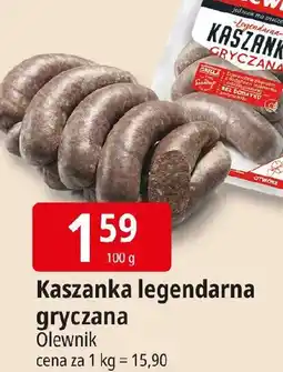 E.Leclerc Olewnik Kaszanka legendarna gryczana oferta