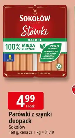E.Leclerc Sokołów Parówki z szynki duopack oferta